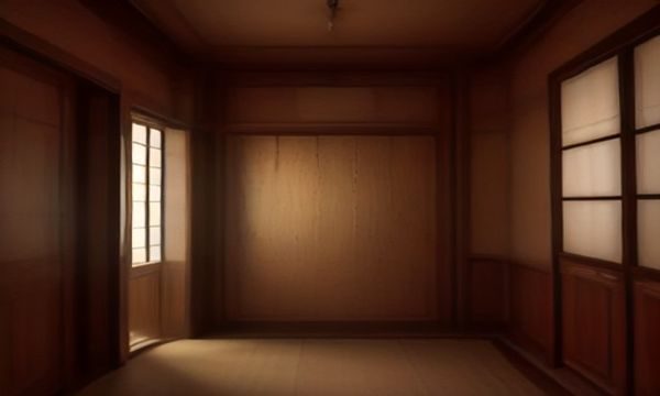 一位中年内容创作者在家庭工作室里对着多个显示器工作，其中一个屏幕显示妖姬导航的行业资讯分类，桌面整洁专业